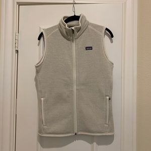 Cream Women’s Patagonia Better Sweater Fleece Vest